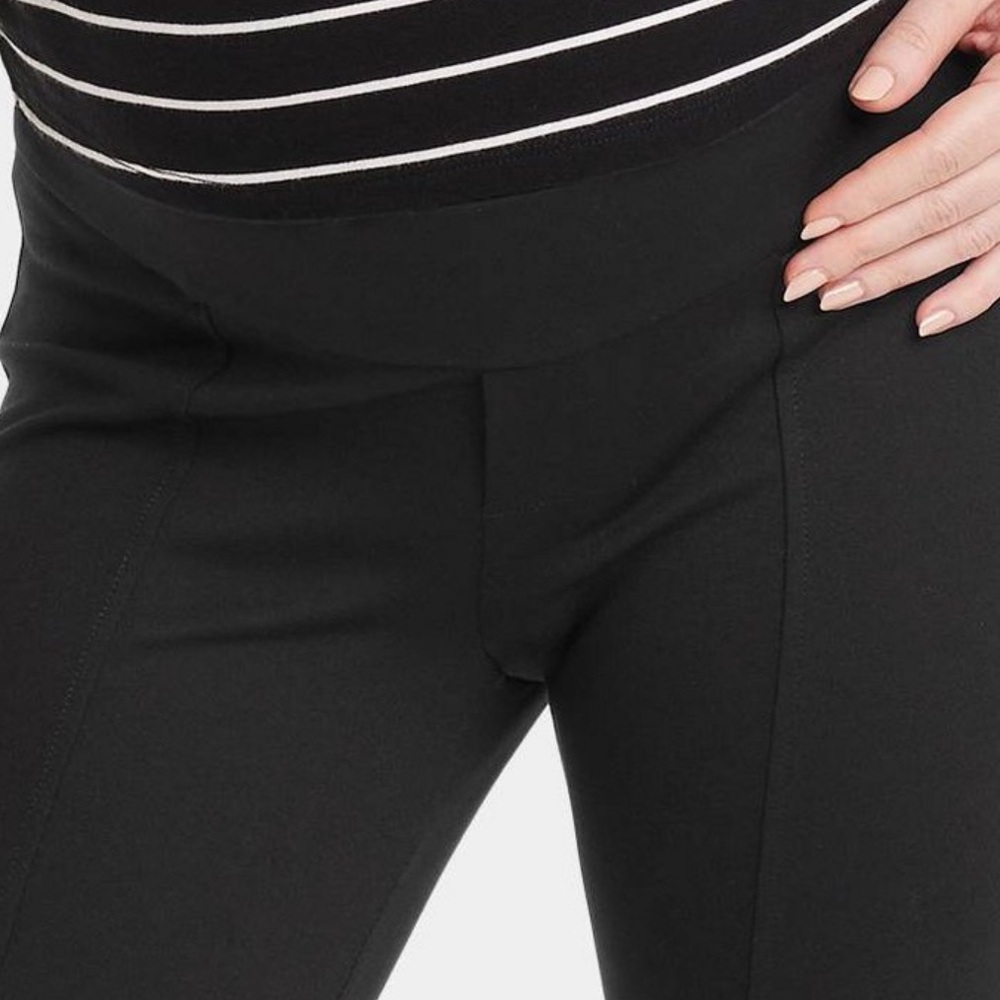 Split front Maternity Pants - Picture 2 of 2